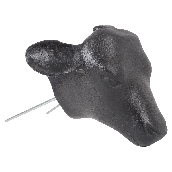 Rattler CALFHDBK Calf Head Roping Dummy in Black