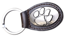 Zep-Pro Clemson University Crazy Horse Small Oval Concho Key Chain front view