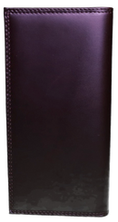 Penn State University Nittany Lions Brown Debossed Tall Wallet back view