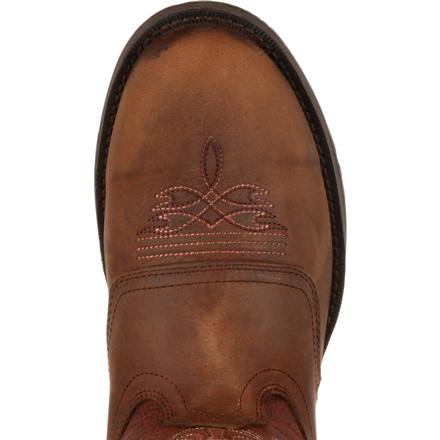 Durango DB5474 Men's 12" Rebel Round Toe Brown Saddle Western Boot