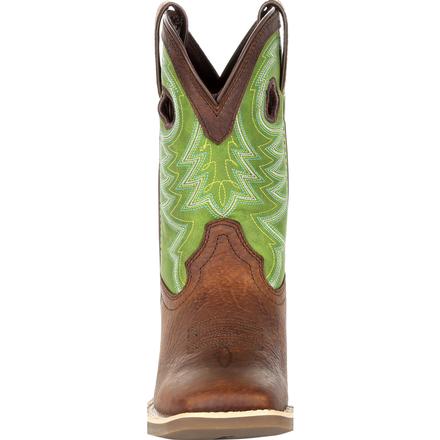 Children's Durango DBT0221C Lime Lil' Rebel Pro Western Boot CLOSEOUT