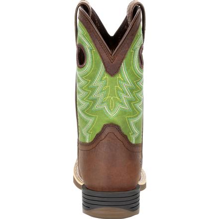 Children's Durango DBT0221C Lime Lil' Rebel Pro Western Boot CLOSEOUT