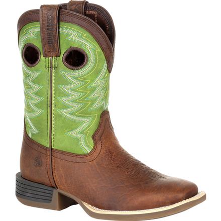 Youth Durango DBT0221Y Lime Lil' Rebel Pro Western Boot (SHOP IN-STORE TOO)