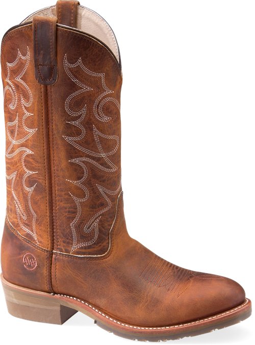 Double H DH1552 Men's 12" Dylan Domestic Gel ICE™ Work Western R Toe (SALE BOOTS)