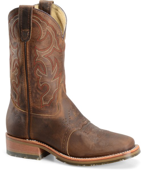 Double H Boot Jase DH3560 Men's 11" Domestic Wide Square Toe ICE™ Roper (SALE BOOTS)