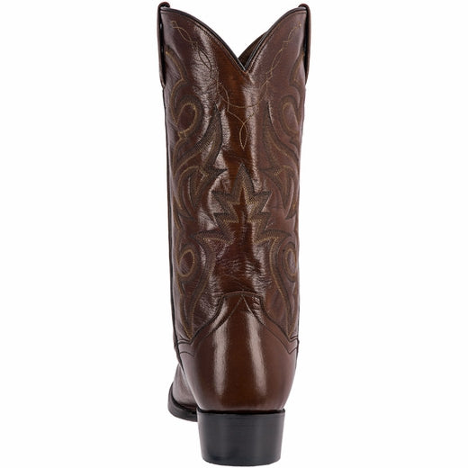 Men's Dan Post 13" Milwaukee All Over Brown Leather Round Toe Boots