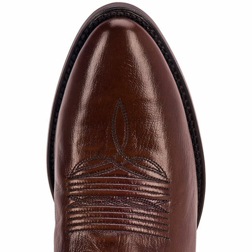 Men's Dan Post 13" Milwaukee All Over Brown Leather Round Toe Boots