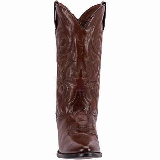 Men's Dan Post 13" Milwaukee All Over Brown Leather Round Toe Boots