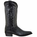 Men's Dan Post 13" Black Lizard Round Toe Boots *Closeout*