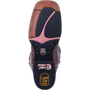 Women's Dan Post DP4570 12" Pasadena Brown Leather Wide Square Toe Boot *Closeout*