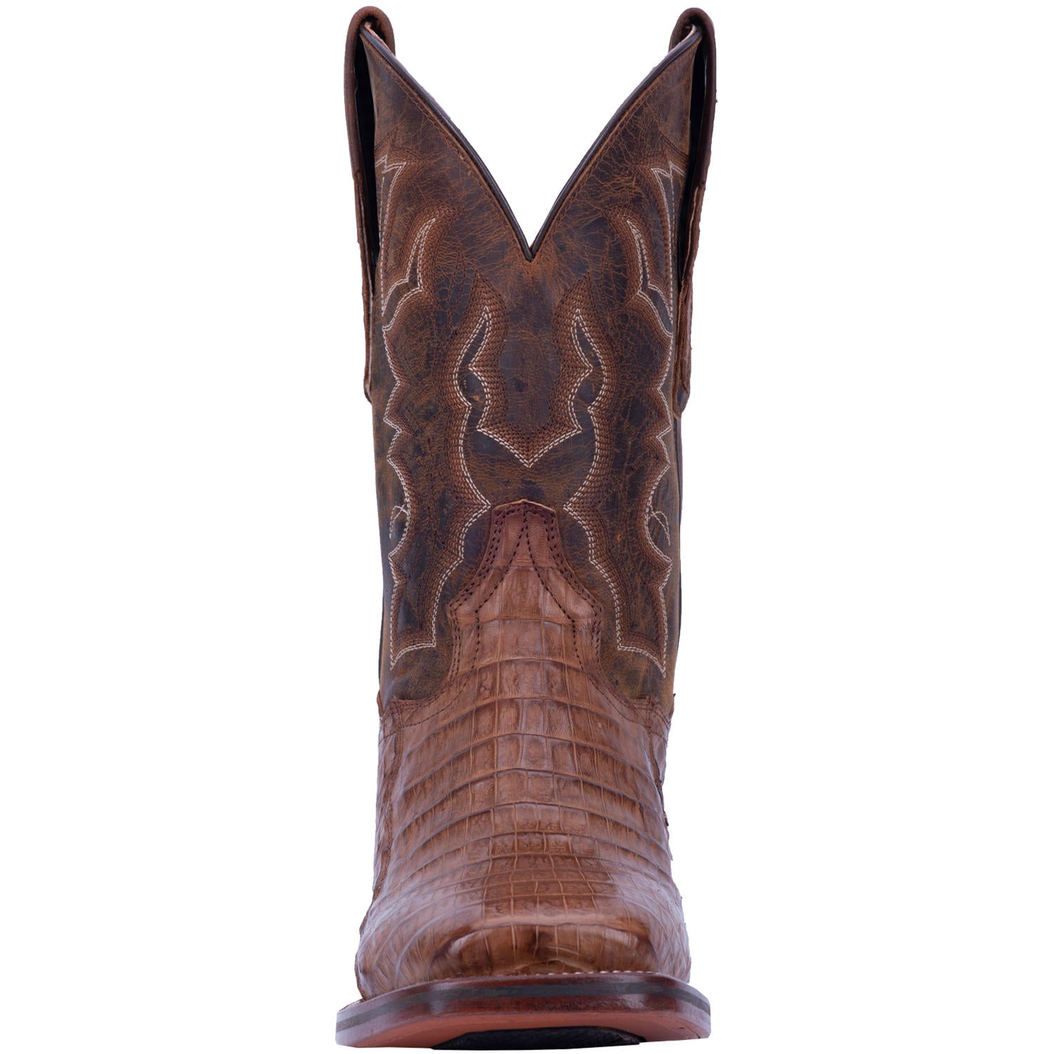 Men's Dan Post DP4807 11" Kingsly Bay Apache Caiman Wide Square Toe Boot