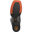 Men's Dan Post DP4873 11" Alamosa Black Full Quill Ostrich Wide Square Toe Boot