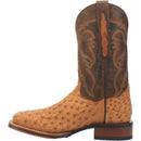 Men's Dan Post DP4951 Men's 11" Kershaw Saddle Full Quill Ostrich Wide Square Toe Boots