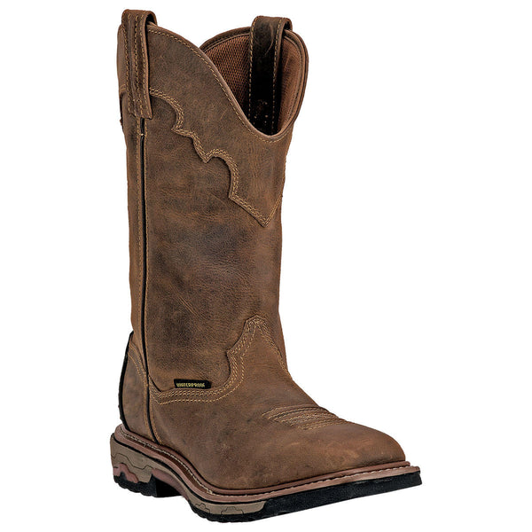 Dan Post DP69402 MEN'S 11" Blayde Saddle Tan Waterproof Wide Square Toe