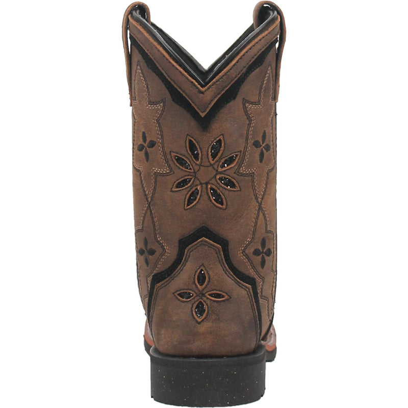 Children's Dan Post DPC2924 Posy Leather Wide Square Toe SALE BOOT