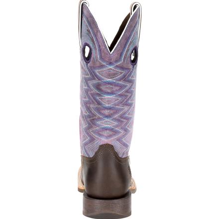 WOMEN'S DURANGO® DRD0354 12" REBEL PRO™ AMETHYST WESTERN BOOT *Closeout*