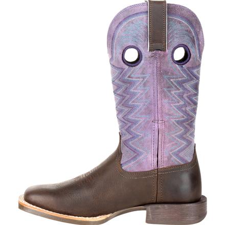 WOMEN'S DURANGO® DRD0354 12" REBEL PRO™ AMETHYST WESTERN BOOT *Closeout*
