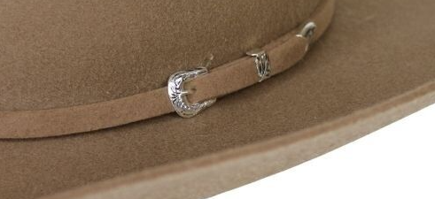 Justin 3X Denton II Fawn 4 1/2” Brim Wool Hat (SHOP IN-STORES TOO) (Call to check availability)