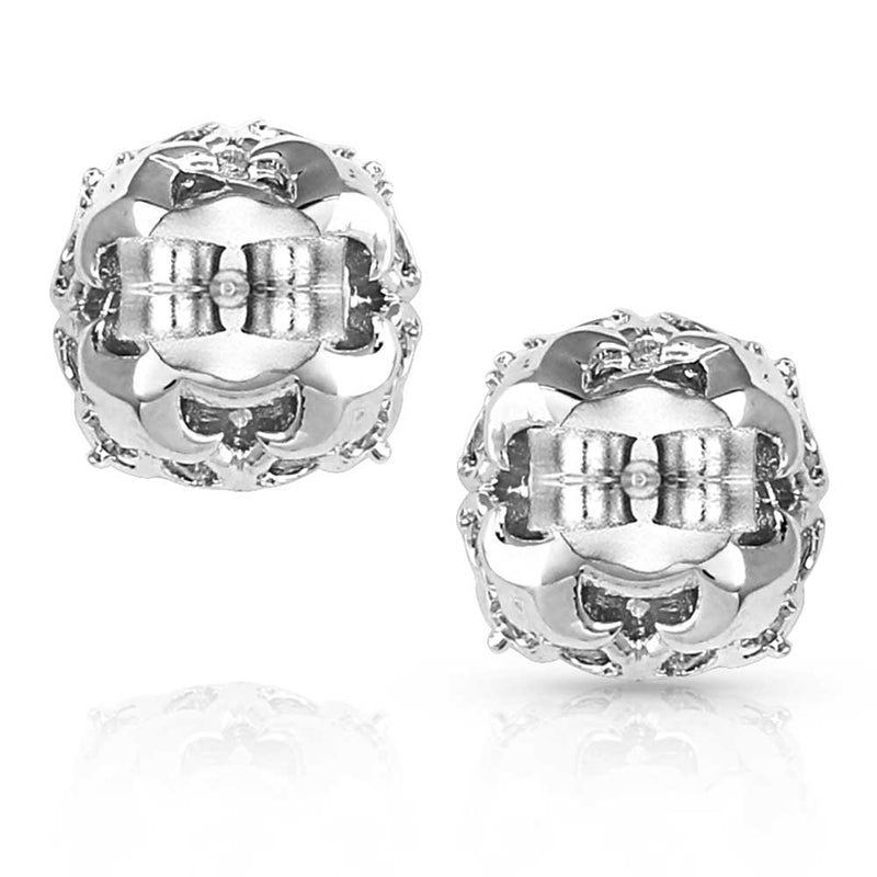 Montana Silversmiths ER5465 On the Edge Crystal Post Earrings