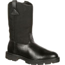 Rocky FQ0006300 Men's 10" Warden Pull-On Wellington Public Service Boot