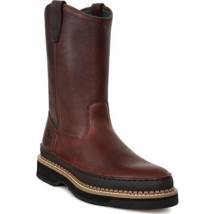 Georgia G4274 Men's 11" Pull On Soggy Brown Boot (SHOP IN-STORE TOO)