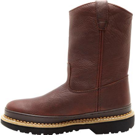 Georgia G4274 Men's 11" Pull On Soggy Brown Boot (SHOP IN-STORE TOO)