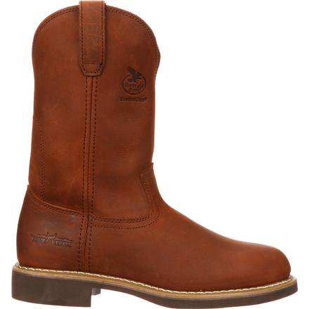 Georgia G5814 Men's 11" Carbo-Tec Farm and Ranch Wellington Pull-On Boot (SHOP IN-STORE TOO)