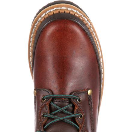 Georgia G6374 Men's 6" Steel Toe Lace Up Soggy Brown Boot