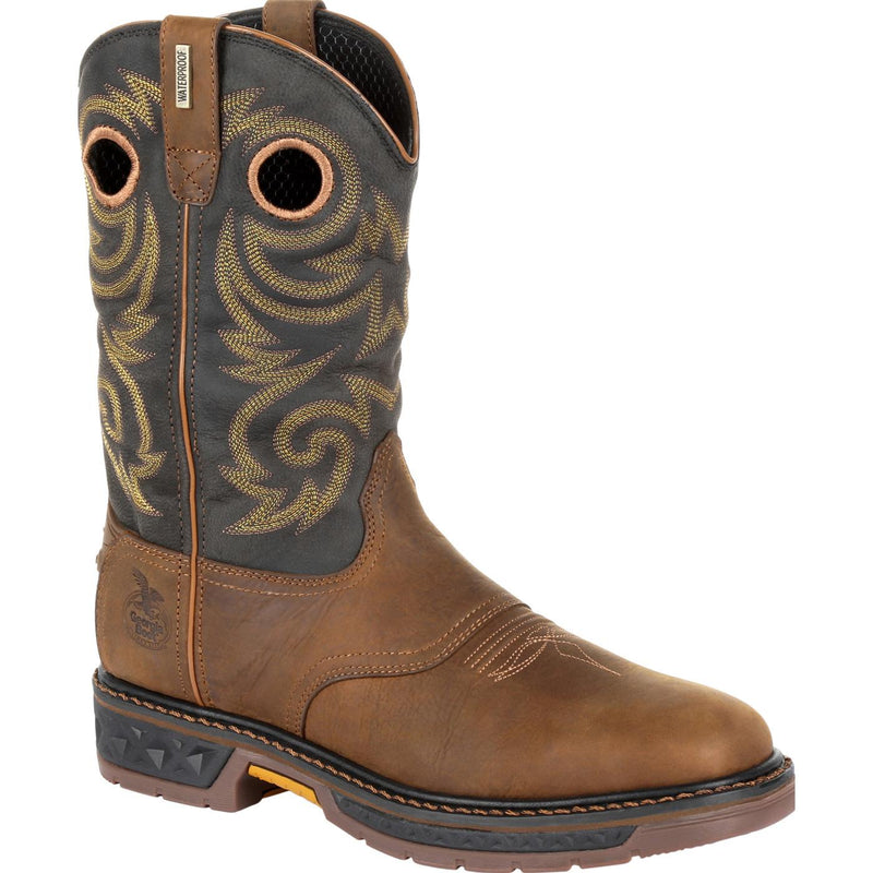 Georgia GB00266 Men's 11" Carbo-Tec LT Waterproof Pull-On Work Boot