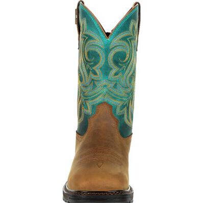 Women's Georgia GB00386 Carbo-Tec LT Steel Toe Waterproof Pull-On Work Boot