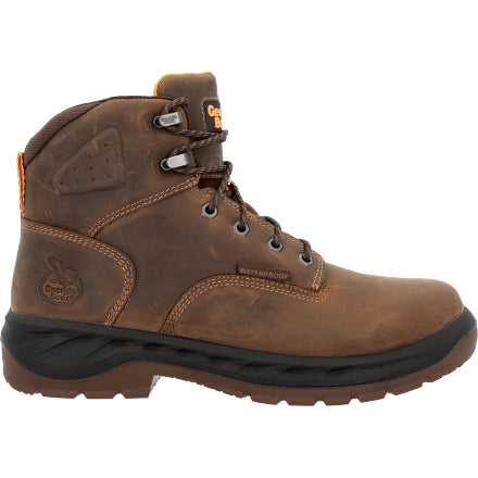 Georgia GB00522 Men's 6" OT Alloy Toe Waterproof Lace-Up Work Boot (SHOP IN-STORES TOO)