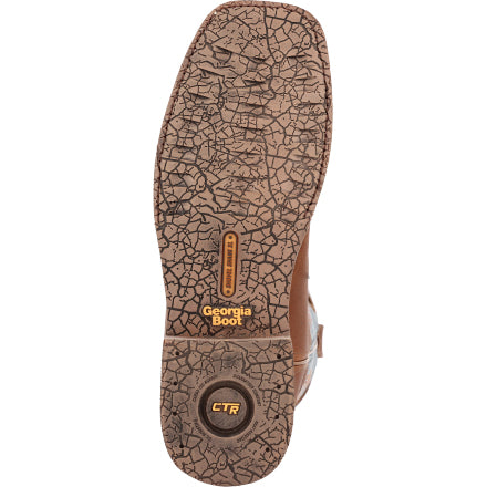Georgia GB00525 Men's 11" Carbo-Tec Elite Waterproof Western Pull On Work Boot (SHOP IN-STORE TOO)
