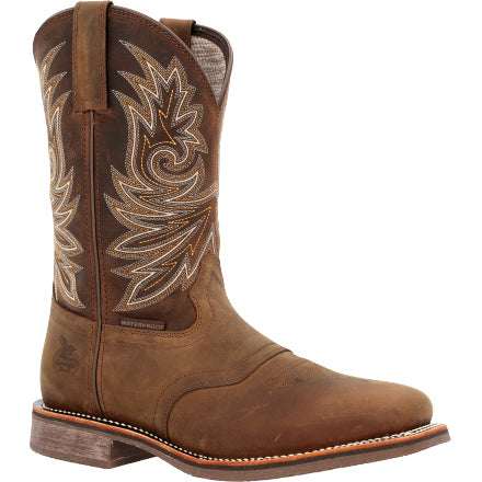 Georgia GB00525 Men's 11" Carbo-Tec Elite Waterproof Western Pull On Work Boot (SHOP IN-STORE TOO)