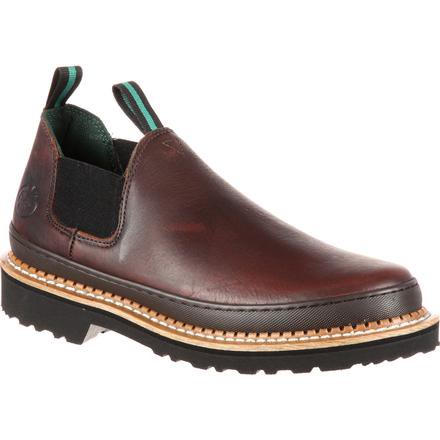 Georgia GR262 Men's Romeo Slip On Soggy Brown