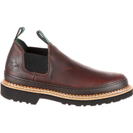 Georgia GR262 Men's Romeo Slip On Soggy Brown