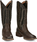 Women's Justin GY2971 Jaycie 12" Brown Square Toe Boot *CLOSEOUT*