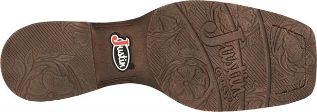 Women's Justin GY2971 Jaycie  Brown Square Toe Boot *Closeout*