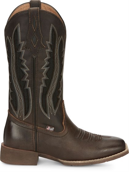 Women's Justin GY2971 Jaycie  Brown Square Toe Boot (SHOP IN-STORES TOO)