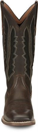 Women's Justin GY2971 Jaycie 12" Brown Square Toe Boot *CLOSEOUT*