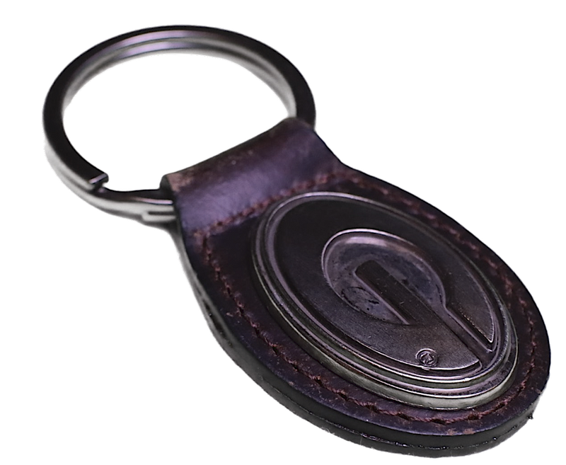 Zep-Pro KL6-BRW-UGA University of Georgia Small (Crazy Horse) Oval Concho Key Chain