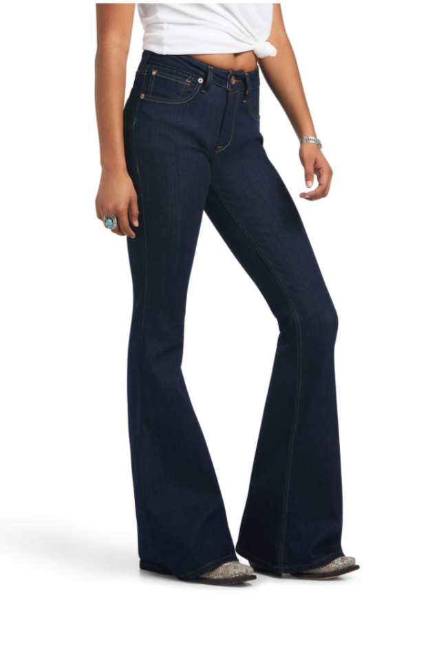 Women's Ariat 10037948 R.E.A.L. High Rise Shelby Flare Jean *CLOSEOUT*