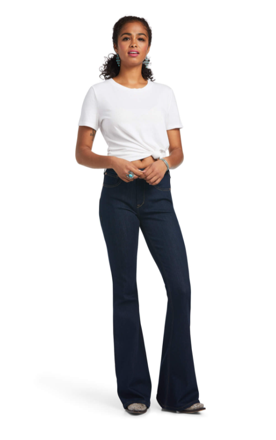 Women's Ariat 10037948 R.E.A.L. High Rise Shelby Flare Jean *CLOSEOUT*