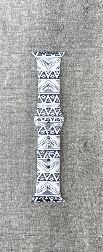 Apple Watch Band Tribal Silicone