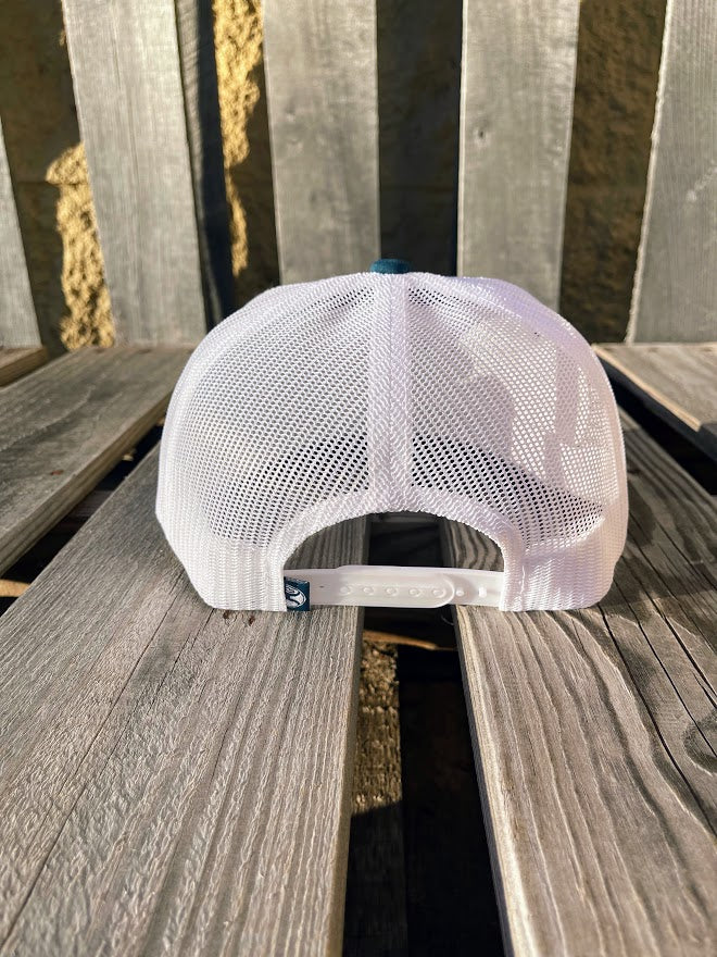 Hooey 2360T-TLWH "OG" Teal w/White Stitching Cap