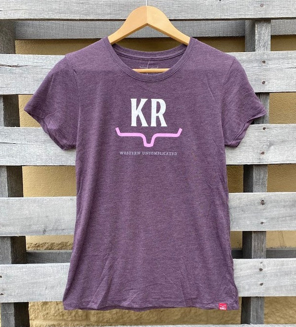 Kimes Ranch Ladies Rise Vintage Purple T-Shirt