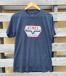 Kimes Ranch Men's The Distance Midnight Navy T-Shirt *CLOSEOUT*