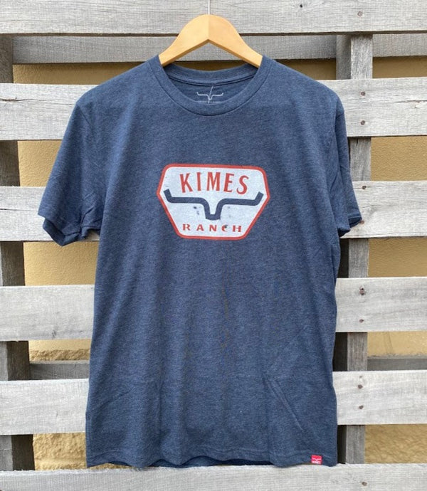 Kimes Ranch Men's The Distance Midnight Navy T-Shirt