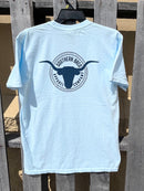 Southern Bred Apparel Co. “Longhorn" Comfort Color Pocket T-Shirt (5 Colors)
