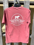 Southern Bred Apparel Co. “Southern Made" Comfort Color Pocket T-Shirt (5 Colors)