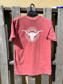 Southern Bred Apparel Co. “Longhorn" Comfort Color Pocket T-Shirt (5 Colors)